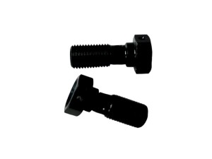 Śruba banjo M10x1,25 aluminiowa czarna