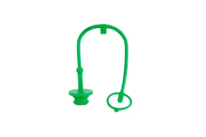 Zaślepka plastikowa grzybkowa 1/2" zielona ISO/A gniazdo F.BIR12 815004004