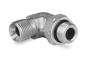 Przyłączka kolankowa z przeciwnakrętką 1” BSP-1” BSP 3900-16-16