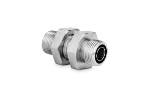 Złączka prosta grodziowa z przeciwnakrętką 11/16” ORFS-11/16” ORFS 401802