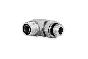 Przyłączka kolankowa z przeciwnakrętką 1 1/4” BSP-1 11/16” ORFS 405107