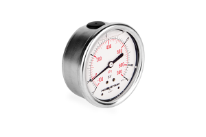 Manometr glicerynowy DN63 tylny Vacuometr 1/4” (-1-+9)bar VM63TL1/4(-1-+9)