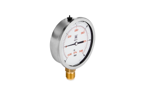 Manometr glicerynowy DN100 radialny Vacuometr 1/2” (-1-+5)bar VM100RL1/2(-1-+5)