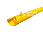 Osłona spiralna HDPE 12 9,5 - 12,5 mm | wew. 10 mm żółta