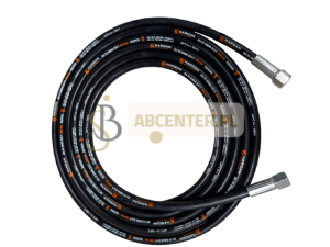 Wąż do azotu 290 BAR 10m, do prób szczelności azotem prosty 1/4" BSP SAE