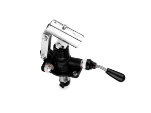 Pompa ręczna zbiornikowa pod siłownik jednostronnego działania 45cm3 3/8"BSP 280bar z zaworem i joystickiem rozładowczym PM 45byB-m-s + dźwignia