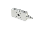 Zawór zwrotny sterowany przeciążeniowy pojedynczy płytowy 1/2" 60l./min. 60-350bar stal VBLH1202S