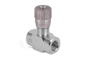 Regulator przepływu dwukierunkowy 90° 1" FRB9005