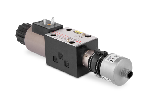 Rozdzielacz suwakowy Atos NG6 DHE-0631/2/FV-X 24DC