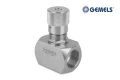Regulator przepływu dwukierunkowy 90° BD G1/4" Gemels
