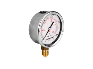 Manometr glicerynowy DN63 radialny 1/4” (0-25)bar M63RL1/4(0-25)