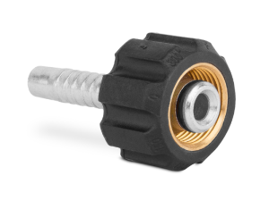 Końcówka do węża prosta z niską nakrętką do myjek typu KARCHER K51-06 M22x1,5 FK50-04-22