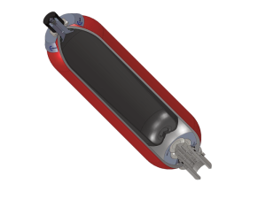 Hydroakumulator pęcherzowy poj. 35,0 AS35P360CA9V-8-C0C0/80