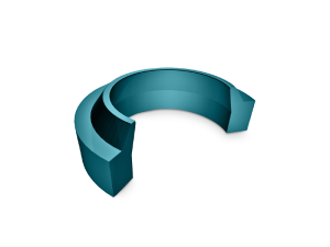 Uszczelnienie zgarniające VITON-GHM-310 28x36,6x5,3