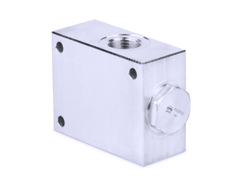 Dzielnik strumienia 3/8”–3/8” z podziałem 50%/50%