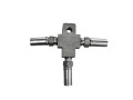 Zestaw trójnika M10x1 do przewodów hamulcowych PTFE w oplocie stalowym – ABcenter1564