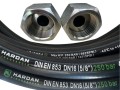 Wąż hydrauliczny 2SN 1"x1000mm Cat, Caterpillar, Volwo