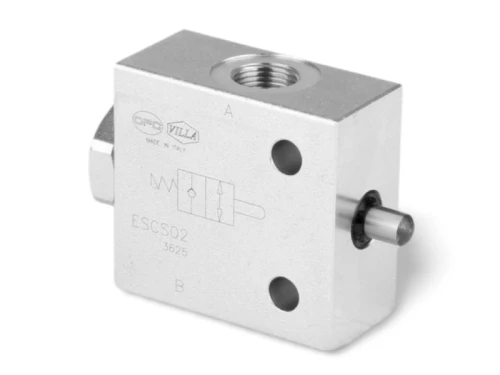 Zawór krańcowy normalnie otwarty 1/2" BSP 60l./min. 350Bar ESOP03 OFC - OMPI