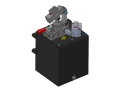 Pompa kompaktowa GHIM AEC-T1-4125 ze zbiornikiem 6 l