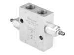 Zawór przeciążeniowy w ukł. krzyżowym 1/2” BSP 40 l./min. 70-350 bar imbus VBDC1203 stalowy korpus