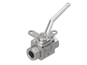 Zawór kulowy odcinający (z blokadą) 2-drogowy GE2 1/2" BSP DN13 500Bar GE2GGT35011ALK0