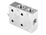 Zawór zwrotny sterowany pojedynczy płytowy 1/2" BSP 50./min. 350 bar ciś. otw. 3bar LVSFLR03