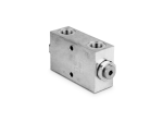 Zawór zwrotny sterowany bliźniaczy mocowany liniowo aluminium 3/4” BSP 100l./min. 260Bar otw.montaż. LVDL04