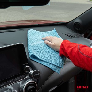 Mikrofibra ściereczka uniwersalna na sucho i mokro 30x40 cm 350g 2 szt. AMIO-03737