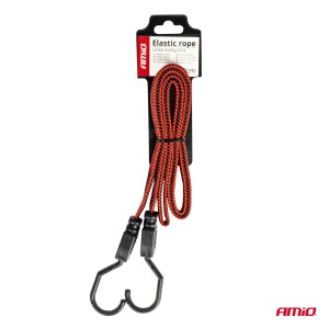 Linka elastyczna płaska guma do mocowania bagażu 120cm BSTRAP-17 AMIO-03305