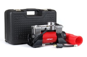 Kompresor samochodowy ACOMP-18 metalowy 2 cylindry 12V AMIO-02640