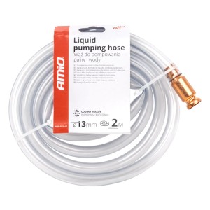 Wąż samozasysający do spuszczania paliwa wody cieczy AMIO-02405