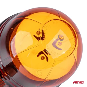 Lampa ostrzegawcza błyskowa kogut 39 LED flex R65 R10 12V 24V WAR09P AMIO-01501