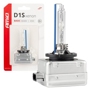Żarówka ksenonowa żarnik xenon D1S 35W 8000K BASIC blister AMIO-03865