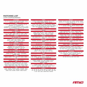 Pokrowce samochodowe na fotele uniwersalne przód tył komplet SC03 AMIO-04603