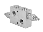 Zawór przeciążeniowy w ukł. krzyżowym 1/2” BSP 35 l./min. 40-210 bar imbus DPRF350320A