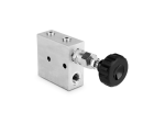 Zawór sekwencyjny 3/8” 35l/min. 5-50 bar pokrętło VS3502A2