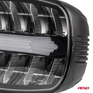 Reflektor drogowy dalekosiężny LED z funkcją świateł pozycyjnych 109W 12V 24V AMIO-04535