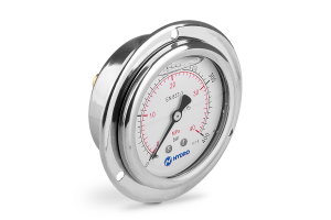 Manometr glicerynowy DN63 tablicowy TL 1/4” (0-400)bar M63TABL1/4(0-400)H HYDRO