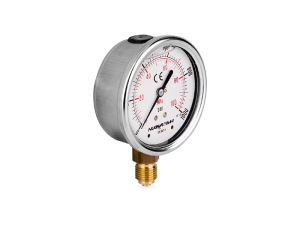 Manometr glicerynowy DN63 radialny 1/4” (0-1000)bar M63RL1/4(0-1000)