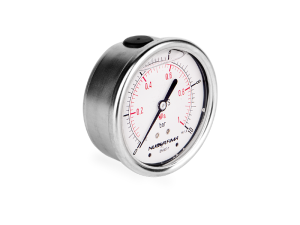 Manometr glicerynowy DN63 tylny 1/4” (0-10)bar M63TL1/4(0-10)