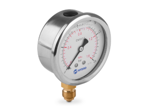 Manometr glicerynowy DN63 radialny 1/4” (0-16)bar M63RL1/4(0-16)H HYDRO