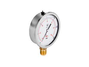 Manometr glicerynowy DN100 radialny 1/2” (0-60)bar M100RL1/2(0-60)