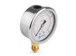 Manometr glicerynowy DN63 radialny 1/4” (0-40)bar M63RL1/4(0-40)H HYDRO