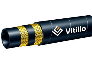 Wąż TEKNOJET PLUS - "KARCHER" 2SN 3/8" DN 10 600 BAR 155st. czarny TJ2SN06P