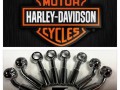 Końcówka banjo 11mm 45° do przewodu hamulcowego Harley Davidson w oplocie  – ABcenter