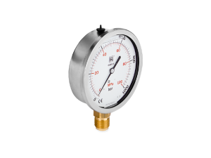 Manometr glicerynowy DN100 radialny 1/2” (0-1000)bar M100RL1/2(0-1000)