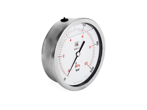 Manometr glicerynowy DN100 tylny EKS 1/2” (0-100)bar M100TL1/2(0-100)