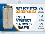 Filtr powietrza SCS050FG1A10A