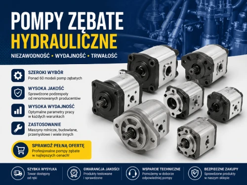 Pompa hydrauliczna zębata dwusekcyjna XV-2P/9+9 9M202EGA4545
