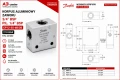 gniazdo zaworu CP12-3S Danfoss cavity rysunek techniczny hydraulika siłowa
